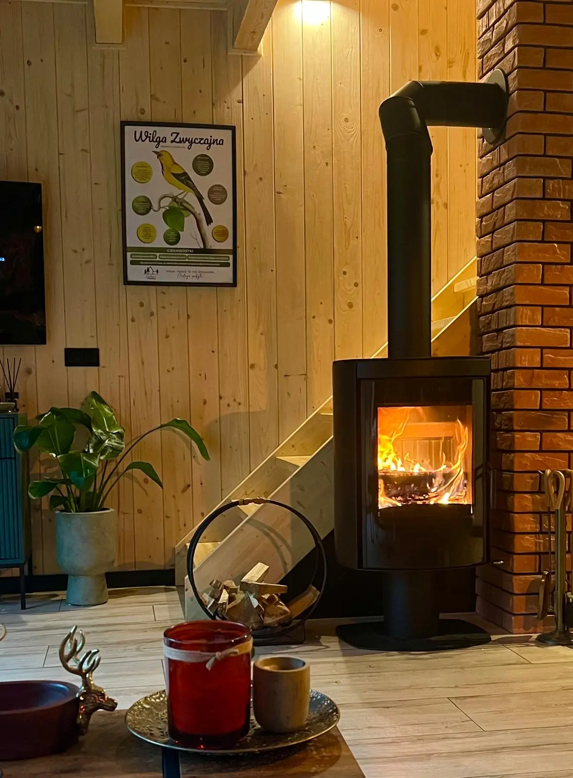 Kominek w Spokojnej Wildze